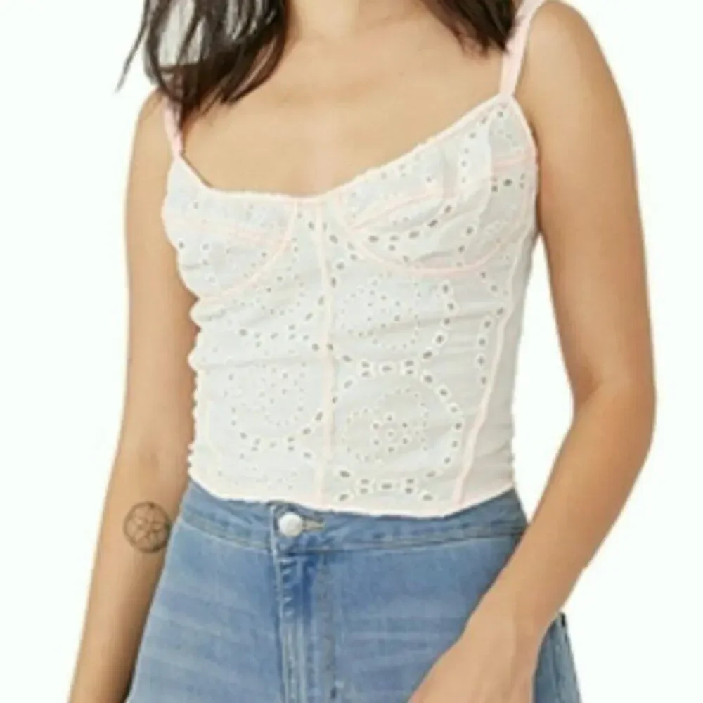 Free People Pop of Color Corset in Tea Combo M
